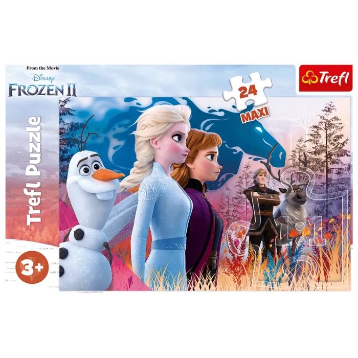 Пазл Trefl Maxi Frozen Чарівна подорож 24 елемента (5900511142983) зображення 3