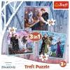 Пазл Trefl Frozen Чарівна історія 3 in1 (5900511348538) зображення 5