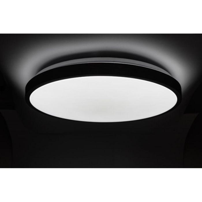Светильник Vestum RING матовий 60W 395*60мм 3000К-6500К з ДК чорний (VS-91053) изображение 5