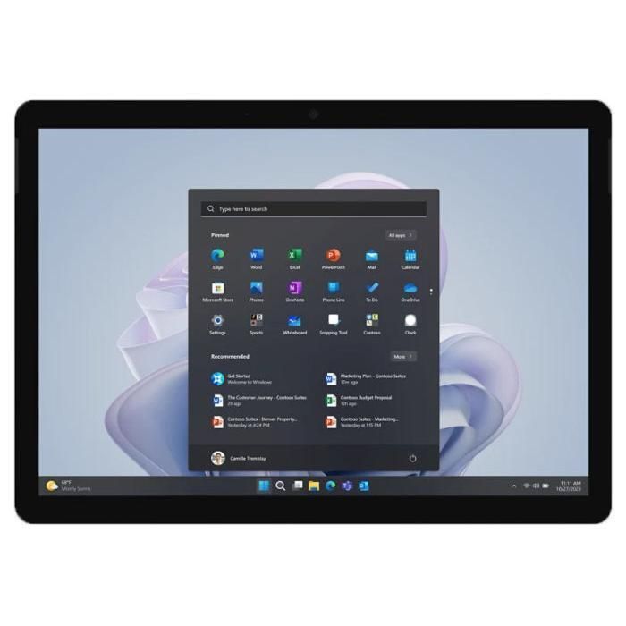 Планшет Microsoft Surface Go 4 10.5 PS Touch, Intel 8/256GB Win11P, платинови (XIG-00001)