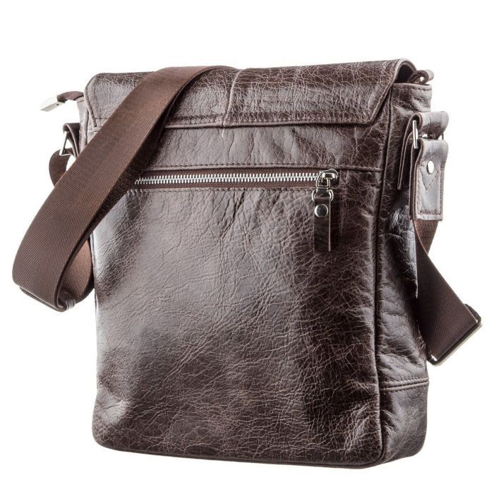 Сумка Shvigel Мессенджер Коричневая (00795) изображение 2