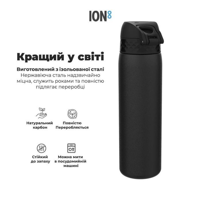 Пляшка для води ION8 OneTouch Vacuum Insulated 500 мл Blue (I8TS500BLU) зображення 6