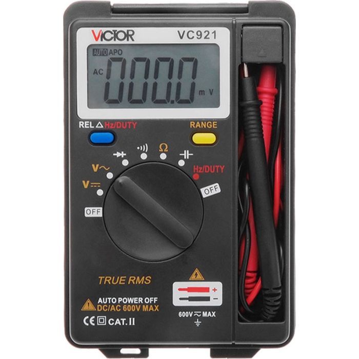 Цифровой мультиметр Victor VC921, V, A, R, С, F, Hz (VC921)