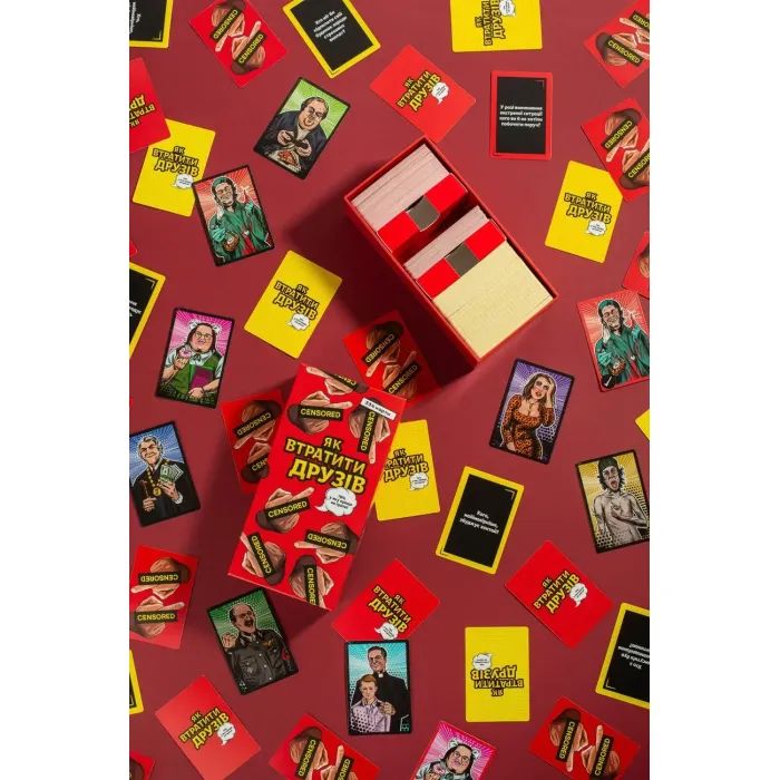 Настільна гра Fun Games Shop Як втратити друзів (укр.) (FGS66) зображення 5