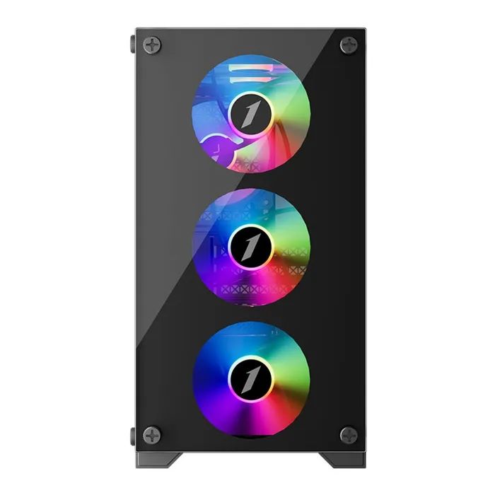 Корпус 1stPlayer X2-M-BK-4F1 изображение 2