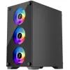 Корпус 1stPlayer X2-M-BK-4F1 изображение 4