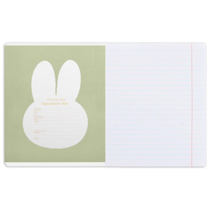 Зошит Yes Gold Miffy 18 аркушів лінія (767529) зображення 6