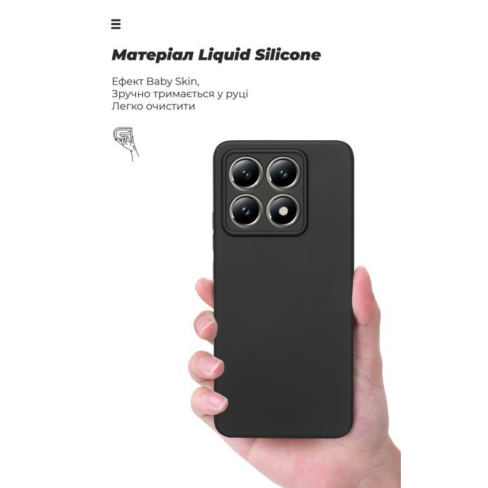 Чохол до мобільного телефона Armorstandart ICON Xiaomi 14T Camera cover Black (ARM85084) зображення 7