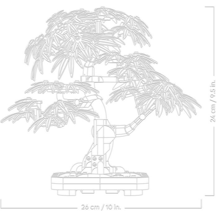 Конструктор LEGO Botanicals Бонсай из японского красного клена (10348) изображение 5