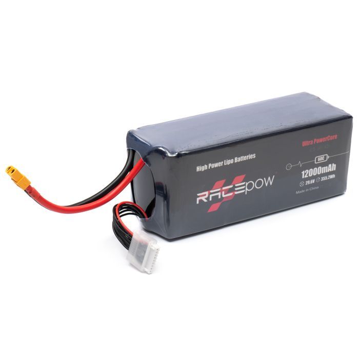 Акумуляторний блок RacePow 12000mAh 8S 60C (12000mAh-8S-60C) зображення 2