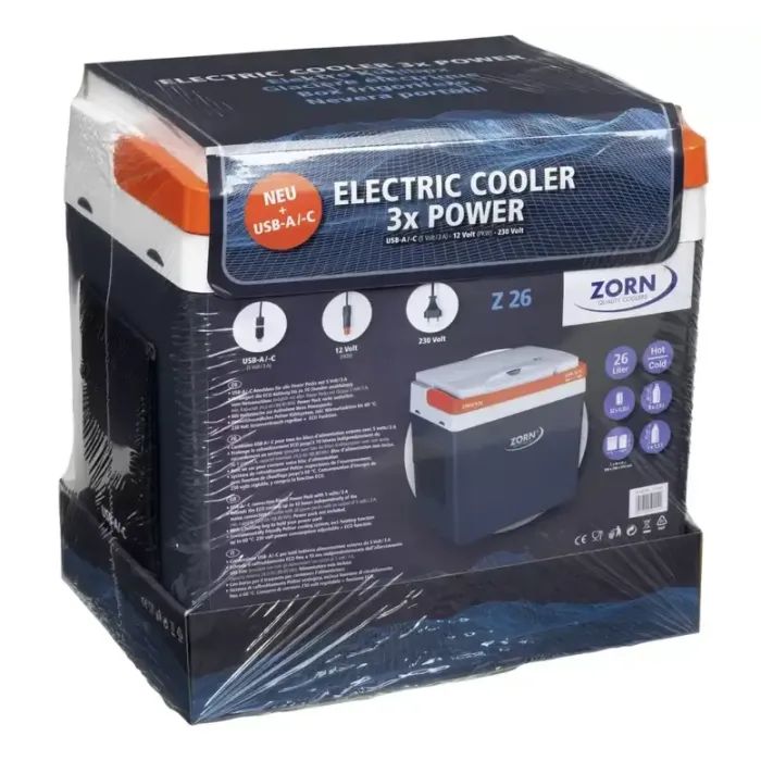 Автохолодильник Zorn Z-26 LNE + USB 12/230 V (4251702501142) зображення 6