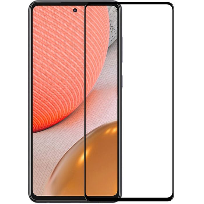Скло захисне ACCLAB Full Glue Samsung A72 Black (1283126510557) зображення 2