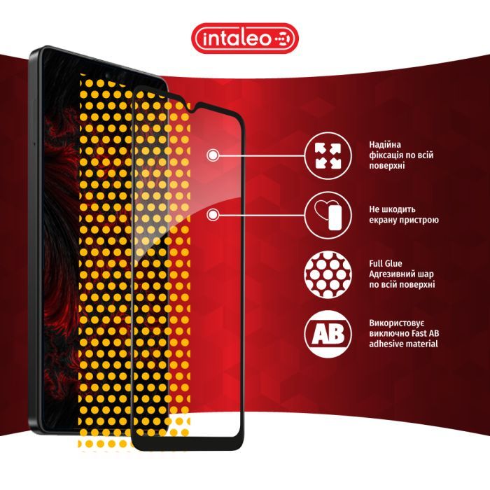 Скло захисне Intaleo Full Glue Xiaomi Poco C50 Black (1283126589683) зображення 7