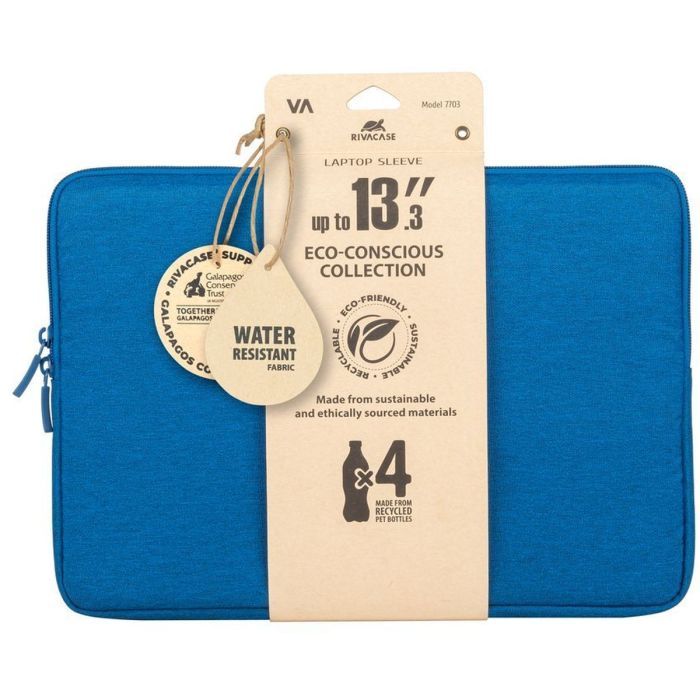 Чехол для ноутбука RivaCase 13.3" 7703 Suzuka Azure Blue (7703Azure Blue) изображение 11
