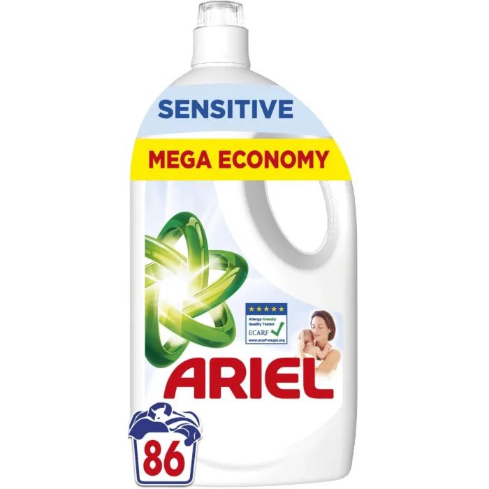 Гель для стирки Ariel Для чувствительной кожи 3.87 л (8700216691444)