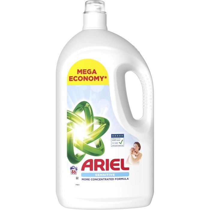Гель для стирки Ariel Для чувствительной кожи 1.125 л (8700216691697) изображение 2