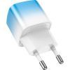 Зарядний пристрій HOCO C101A USB-C PD20W Ice Blue (6931474769374) зображення 3