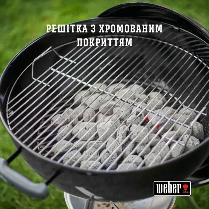 Гриль-барбекю Weber Classic Kettle 47 см Black (1241304) изображение 10