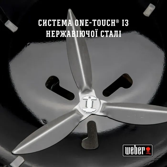Гриль-барбекю Weber Classic Kettle 47 см Black (1241304) изображение 9
