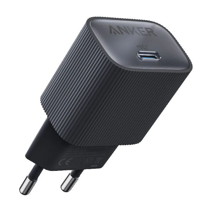 Зарядний пристрій Anker PowerPort 511 Nano IV 30W USB-C Black (A2337G11)