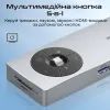 Концентратор Promate USB-C 14-in-1 Promate comandhub-pro (comandhub-pro) зображення 7