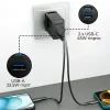 Зарядний пристрій Promate powerport-45 2xUSB-C PD + USB-A QC 45W Black (powerport-45.black) зображення 4