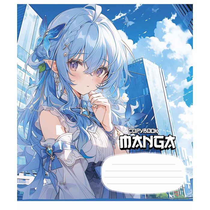 Тетрадь Школярик Manga style 18 листов линия (018-3323L) изображение 2