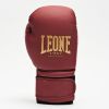 Боксерские перчатки Leone GN059X Bordeaux ED 10 унцій (GN059X_BORDEAUX_10oz) изображение 5