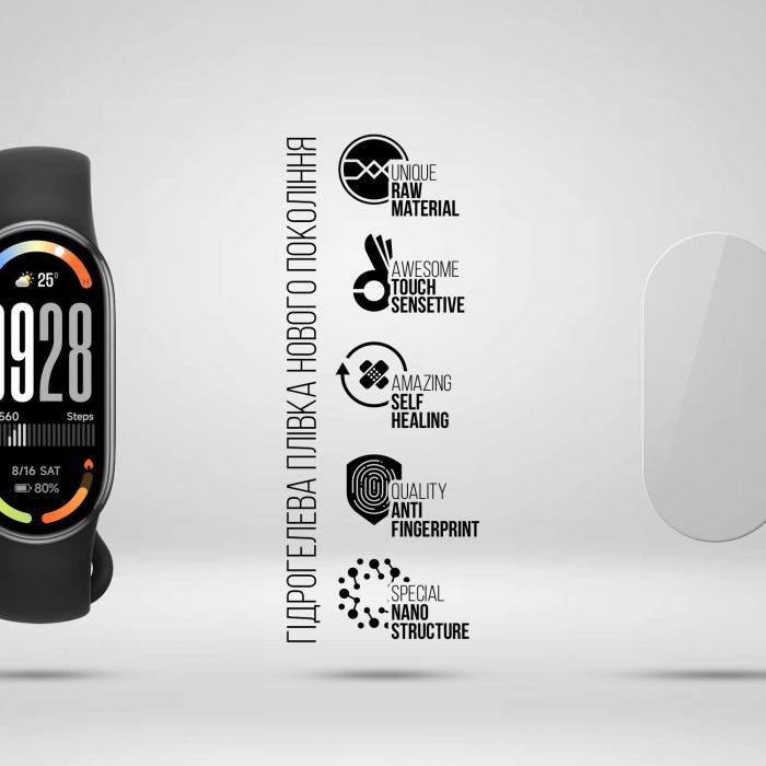 Пленка защитная Armorstandart Hydrogel Xiaomi Smart Band 10 6 шт (ARM86642) изображение 2
