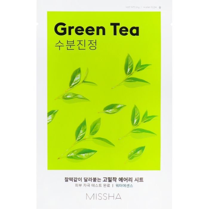 Маска для обличчя Missha Airy Fit Green Tea Sheet Mask 19 г (8809747963690)