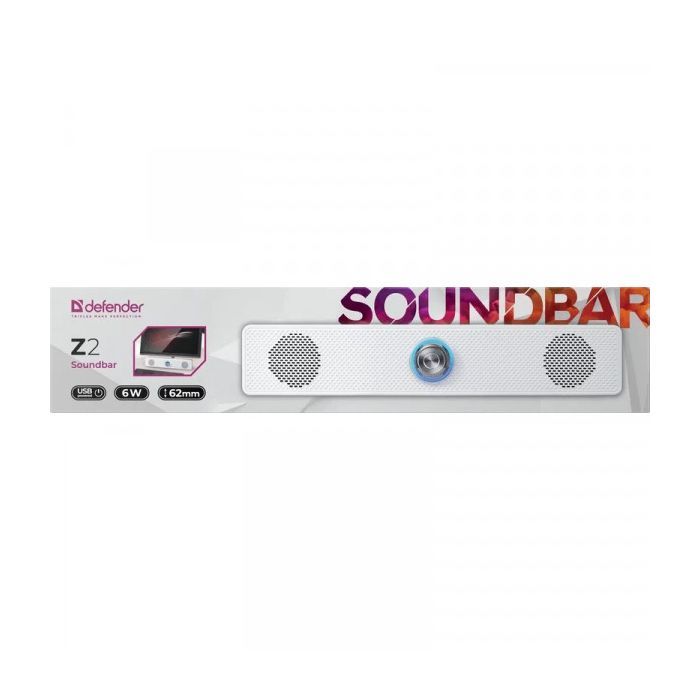 Акустическая система Defender Soundbar Z2 White (65192) изображение 6