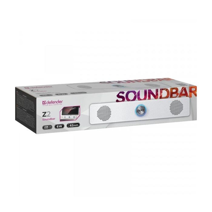 Акустическая система Defender Soundbar Z2 White (65192) изображение 7