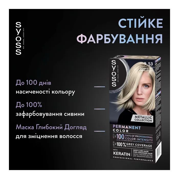 Фарба для волосся Syoss BL Permanent Coloration 3-89 - Кавова бронза (9000101732207) зображення 3