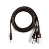 Інсертний кабель D'Addario Custom Series 1/8" to Dual XLR Audio Cable (1.8m) (PW-MPXLR-06) зображення 2