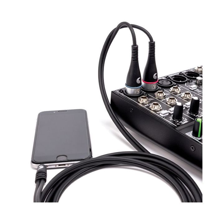 Інсертний кабель D'Addario Custom Series 1/8" to Dual XLR Audio Cable (1.8m) (PW-MPXLR-06) зображення 3