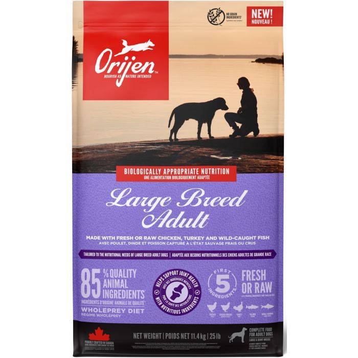 Сухой корм для собак Orijen Adult Large Breed 11.4 кг (0064992724054) изображение 2