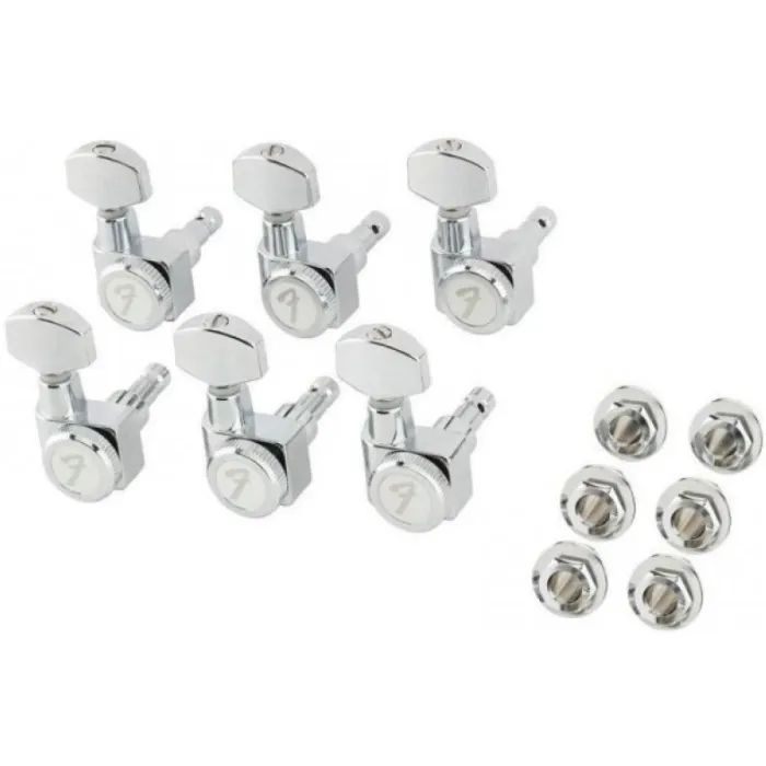 Колки для гитары Fender Locking Tuning Machine Set Stratocaster/Telecaster All Short (301505)
