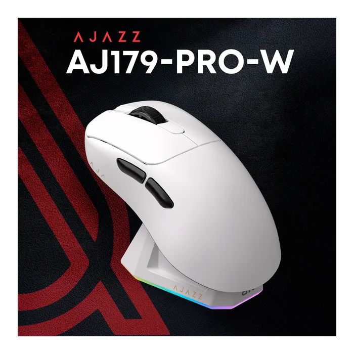 Мышка Ajazz AJ179PRO Wireless/Bluetooth/USB Charging Dock Black (AJ179-PRO-B) изображение 5
