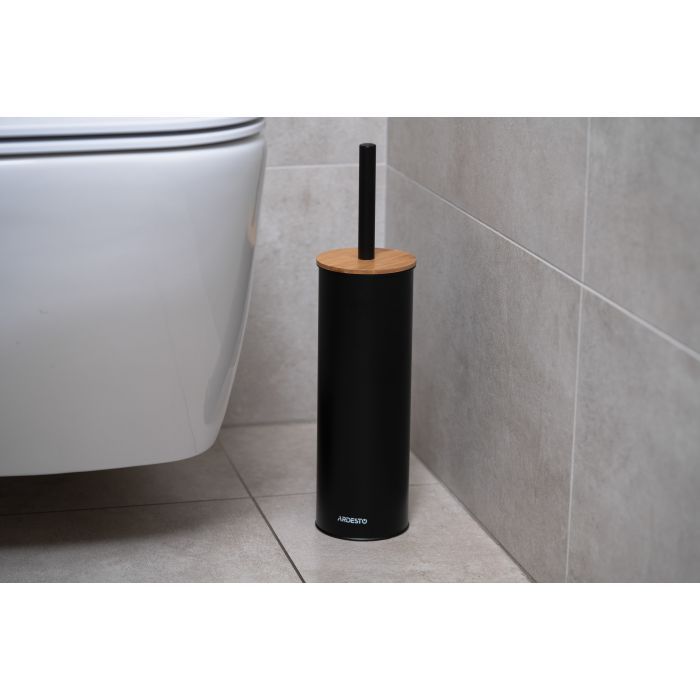 Ершик для унитаза Ardesto Minimalism Черный (ARHB3503BB) изображение 4