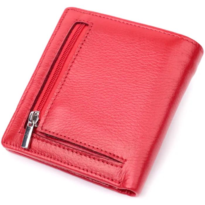 Гаманець ST Leather З натуральної шкіри Червоний (19465) зображення 2