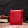 Гаманець ST Leather З натуральної шкіри Червоний (19465) зображення 8