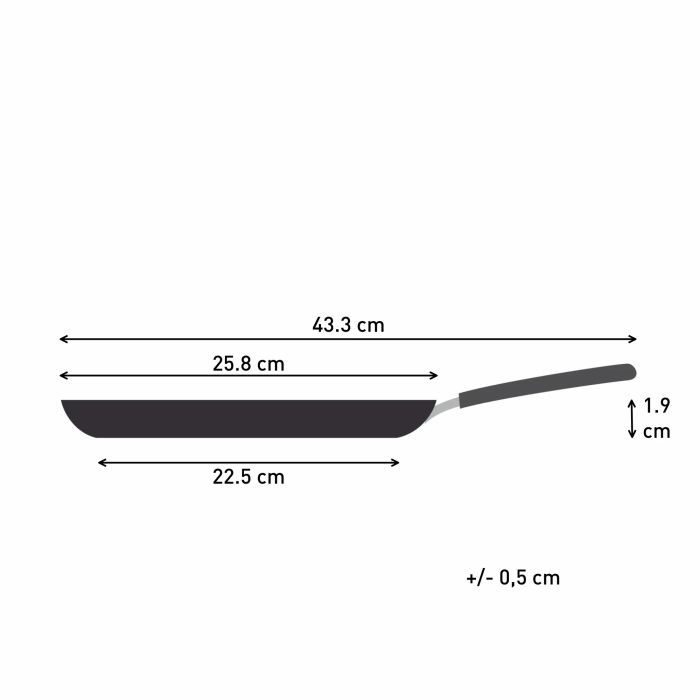 Сковорода Tefal So'' Light 28 см, алюміній, бакеліт, скло, чорний (H0560642_SET) изображение 3