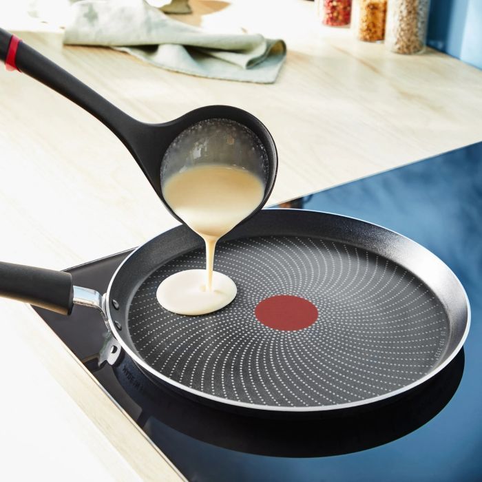 Сковорода Tefal So'' Light 28 см, алюміній, бакеліт, скло, чорний (H0560642_SET) изображение 5