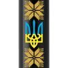 Ручка кулькова Parker IM 17 UKRAINE Black GT BP Тризуб з жовтим орнаментом (22032_T1366u) зображення 2