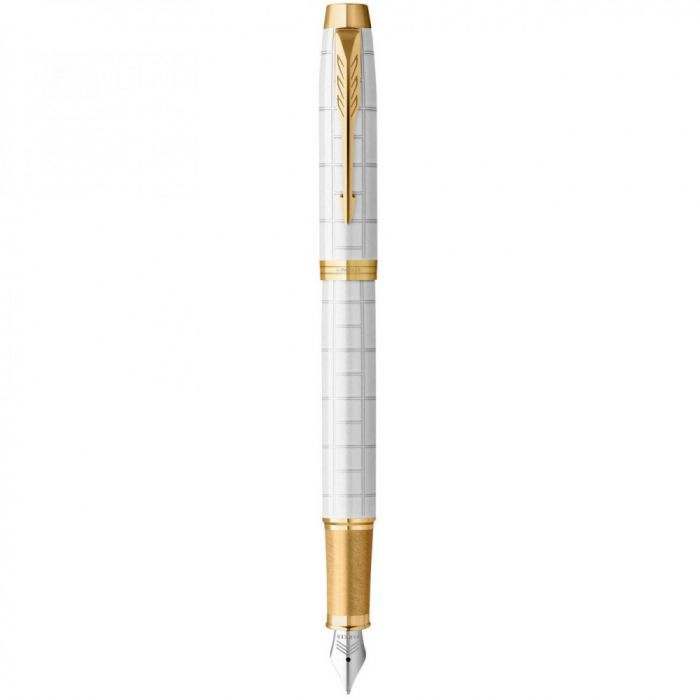 Ручка перьевая Parker IM 17 Premium Pearl GT  FP M (24 712)