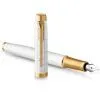 Ручка пір'яна Parker IM 17 Premium Pearl GT  FP M (24 712) зображення 3