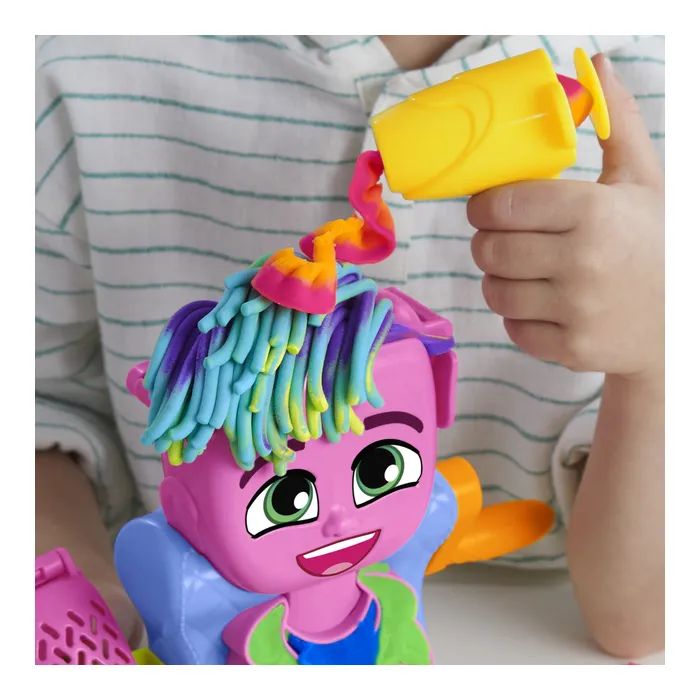 Набор для творчества Hasbro Play-Doh з пластиліном Зачіски (F8807) изображение 11