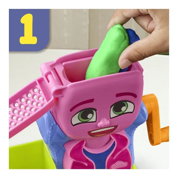 Набор для творчества Hasbro Play-Doh з пластиліном Зачіски (F8807) изображение 12