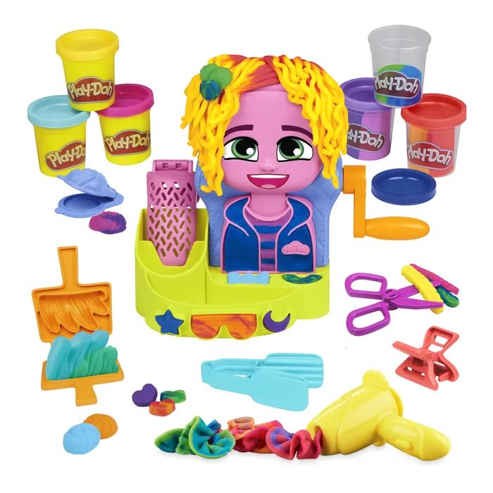 Набор для творчества Hasbro Play-Doh з пластиліном Зачіски (F8807) изображение 3