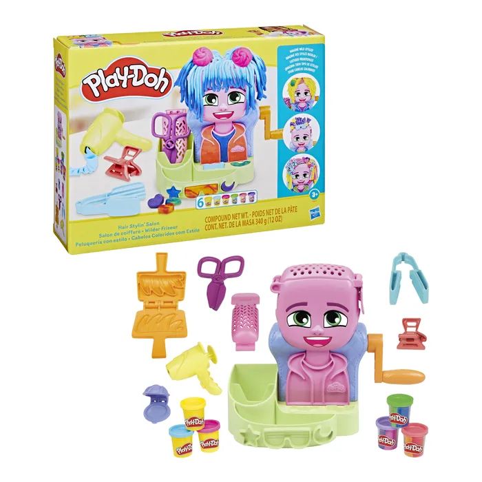 Набор для творчества Hasbro Play-Doh з пластиліном Зачіски (F8807) изображение 4